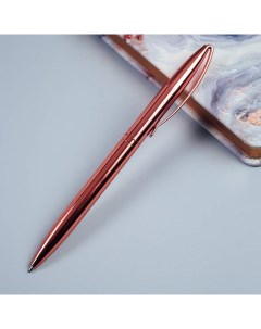 Ручка шариковая MESHU Rose gold синяя 1мм арт 325970 3 шт Nobrand