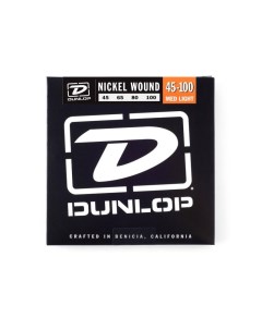 Dbn Nickel Plated Steel Bass 45 100 струны для бас гитары Dunlop