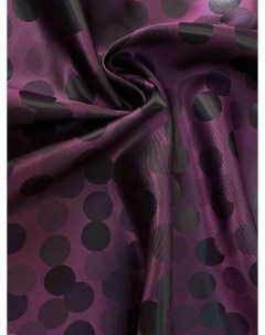 Ткань Подкладка Жаккард Горох П05 301 отрез 100 145см фиолетовый Ткани, что надо!