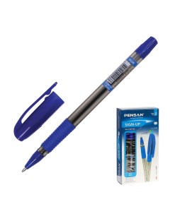 Ручка шариковая Sign up 3494034 синяя 1 мм 1 шт Pensan