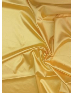 Ткань Атлас Стрейч БП1 401 отрез 100 145см цвет желтый Ткани, что надо!
