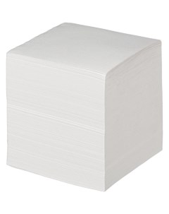 Блок для записей 90x90x90 мм белый плотность 65 г кв м 1179446 Attache