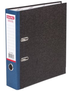 Папка регистратор фактура стандарт с мраморным покрытием 75мм синий корешок 225583 Офисмаг