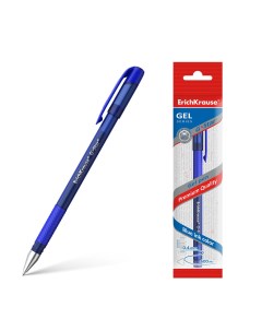 Ручка гелевая G Star 45209 синяя 0 5 мм 1 шт Erich krause