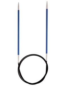 Спицы для вязания круговые Zing 150см 4 0мм арт 47209 Knit pro