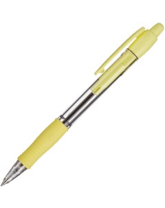 Ручка шариковая BPGP 10R F Y SUPER GRIP желтого цвета 3шт Pilot