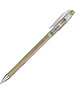 Ручка гелевая золото металлик 0 7мм 4шт Crown
