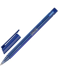 Ручка шариковая ATLANTIC трехгранный корп цв чернил синий 8шт Attache