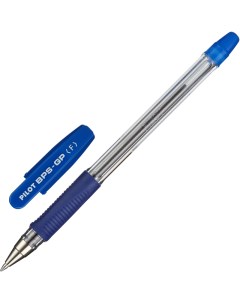 Ручка шариковая BPS GP F резин манжет синяя 0 22мм Япония 3шт Pilot
