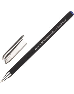 Ручка шариковая неавтоматическая BV PointWrite Black 0 38мм синяя 20 0265 Bruno visconti