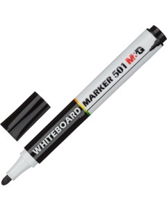Маркер для белых досок 2 3 мм черный M&g