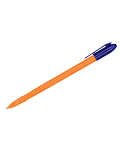 Ручка шариковая VeGa Orange синяя 0 7мм оранжевый корпус 50шт Стамм