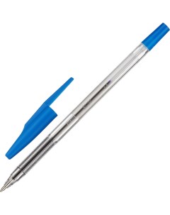 Ручка шариковая Slim синяя 0 5мм 25шт Attache