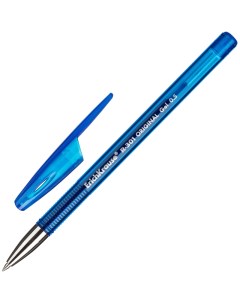Ручка гелевая R 301 Original Gel Stick 0 5 цвет чернил синий 6шт Erich krause