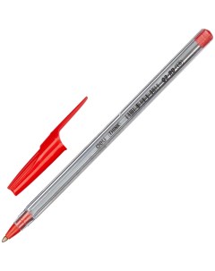 Ручка шариковая неавтоматическая Think шарик 1 мм линия 0 7красн 20шт Deli