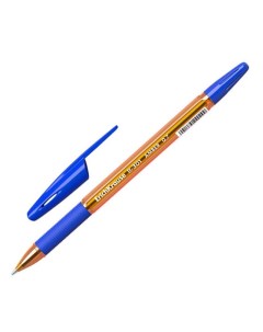 Ручка шариковая R 301 Amber Stick Grip 0 7 цвет чернил синий 8шт Erich krause