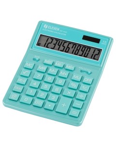 Калькулятор настольный SDC 444X GN 12 разрядов двойное питание 155 204 33мм Eleven