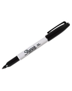 Маркер перманентный Sharpie Fine черный толщина линии 0 9 мм Paper mate