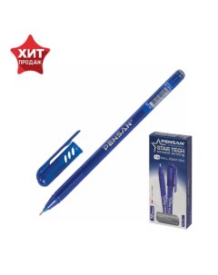 Ручка шариковая масляная Star Tech чернила синие узел 1 мм линия письма 0 8 мм 12 шт Nobrand
