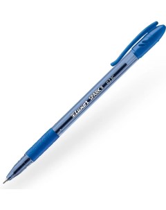 Ручка шариковая Luxor Spark II синяя 0 7мм грип 31072 12 Bx 12 шт Nobrand
