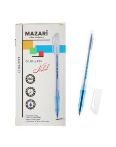 Ручка шариковая Nebel Ultra Soft 1 0 мм синяя на масляной основе 50 шт Nobrand