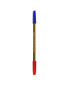Ручка шариковая двусторонняя Twixi 1 0 мм синяя красная 50 шт Nobrand