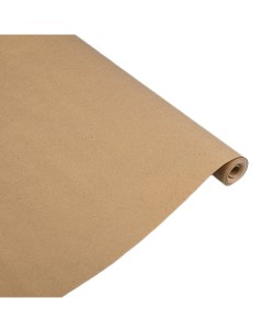 Бумага упаковочная крафт без печати 70 г м 0 72 х 10 м Nobrand
