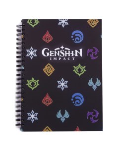 Скетчбук Genshin Impact Logo A5 Artplays