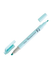 Текстовыделитель двусторонн Illumina Flex 1 35мм пастельн небесно голубой SLW11P Pentel