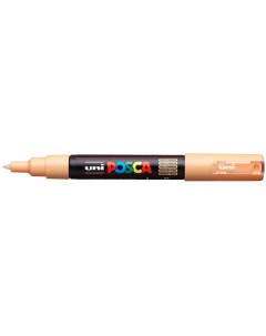 Маркер Uni POSCA PC 1M 0 7мм овальный лососевый light orange 54 Uni mitsubishi pencil