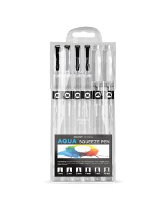 Набор маркеров Molotow AQUA Squeeze Pen Basic Set 2 Nobrand