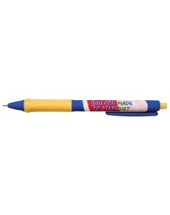 Ручка гелевая Paints синяя 0 5 мм 1 шт Besmart