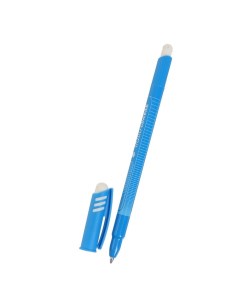 Ручка шариковая со стираемыми чернилами F Cancellik ластик 0 5 мм голубые Tratto