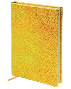 Записная книжка А6 Iridescent 96 листов линейка оранжевый переливающийся Lorex