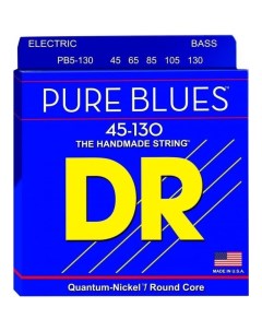 Струны для бас гитары PB5 130 PURE BLUES Dr string