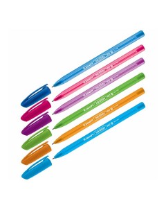 Ручка шариковая InkGlide 100 Icy синяя 0 7 мм 1 шт Luxor