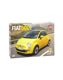 Сборная модель 1 24 Автомобиль FIAT 500 2007 3647 Italeri