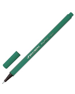 Ручка капиллярная Aero темно зеленая 0 4 мм 142251 Brauberg