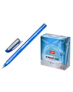 Ручка шариковая Trio DC Tinted 722465 синяя 0 7 мм 1 шт Unimax