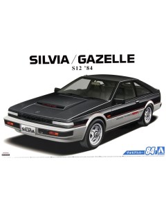 Сборная модель 1 24 Nissan S12 Silvia Gazelle Turbo RS X 84 06229 Aoshima