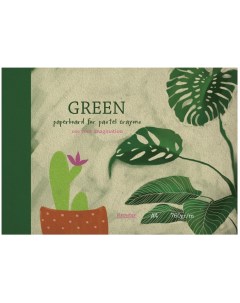 Альбом для рисования пастелью Green А4 10 листов Kroyter
