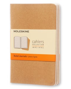 Блокнот Cahier journal Pocket QP411 3 шт Moleskine