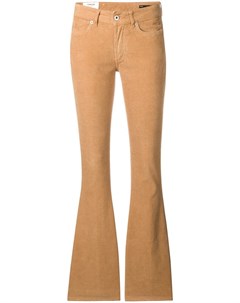 Dondup расклешенные вельветовые джинсы нейтральные цвета Dondup