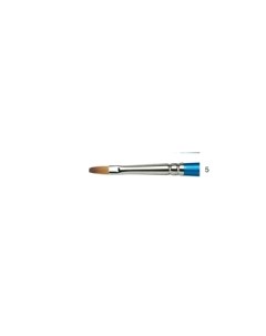 Кисть Cotman 555 синтетика плоская 5 длинная ручка Winsor & newton