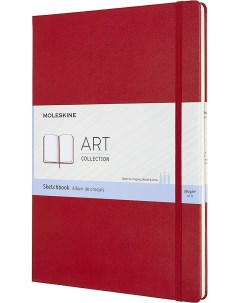 Блокнот для рисования Art Sketchbook A4 ARTBF832F2 нелинованный Red Moleskine