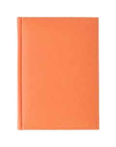 Ежедневник оранжевый формат А5 320 страниц обложка кожзам блок офсет Mazari