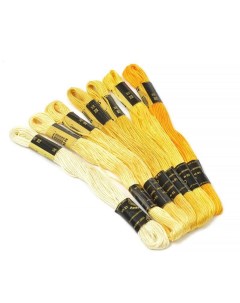 Принадлежности для рукоделия и шитья Набор мулине Цветик Семицветик желтый лепесток ПНК 1 Пнк им. кирова