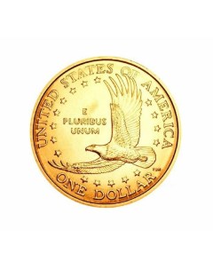 Памятная монета 1 доллар Парящий орел Сакагавея Коренные американцы США 2006 г UNC Nobrand