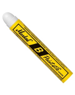 Твердый маркер краска B Paintstik универсальный от 46 до 66 C 17 мм Белый Markal