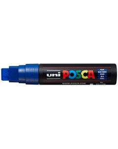 Маркер Uni POSCA PC 17K 15мм скошенный синий blue 33 Uni mitsubishi pencil